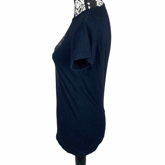 Detroit Tigers Tee Short Sleeve Fitted Navy Blue - Picture 4 of 8